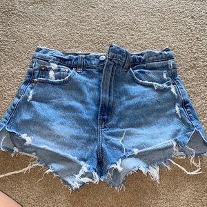 Abercrombie and Fitch  Mom Jean Shorts
